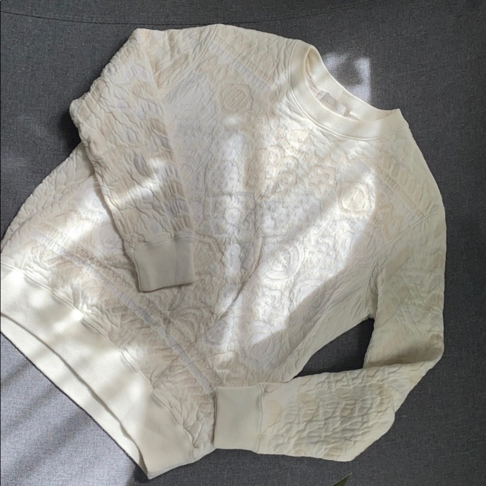 Stella McCartney white beige sweater sweatshirt